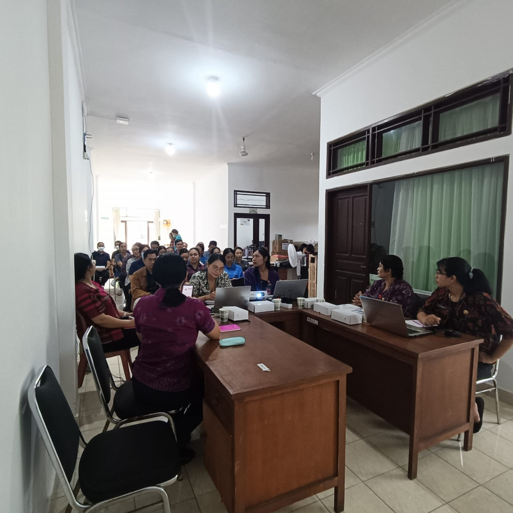 Pertemuan Penguatan dan Evaluasi Jejaring Wilayah Kerja UPTD Puskesmas Kuta II